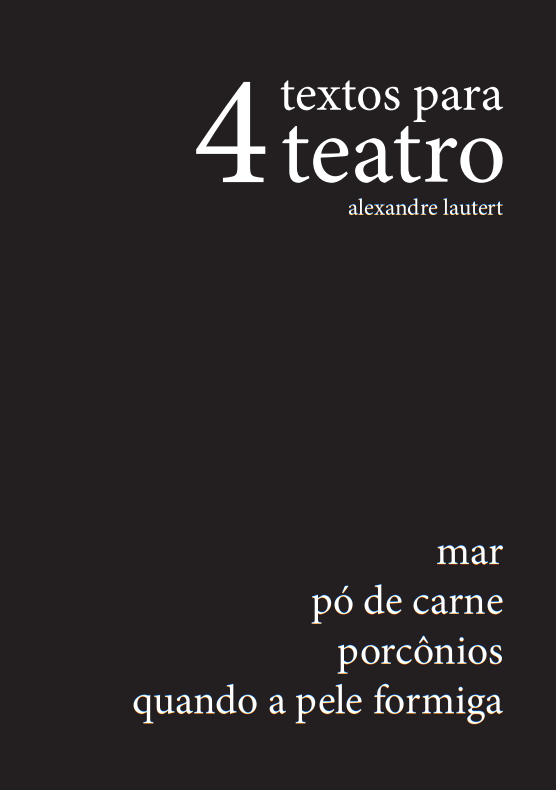 4 Textos para Teatro