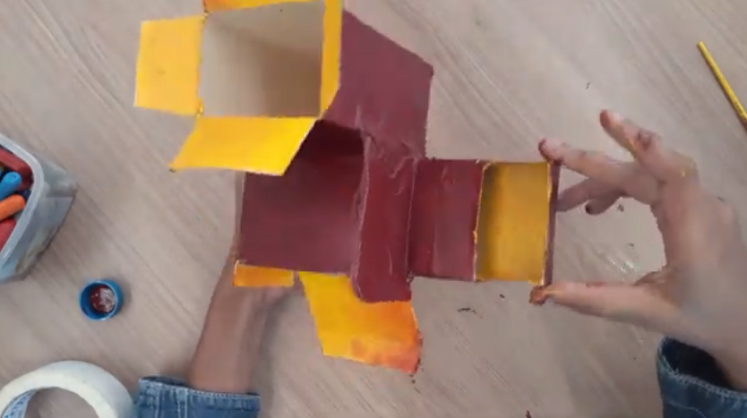 LABORATÓRIO LYGIA CLARK - ESTRUTURAS DE CAIXA DE FÓSFORO