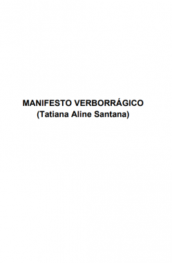 Manifesto Verborrágico