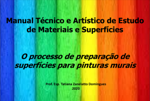 Manual Técnico e Artístico de Estudo de Materiais e Superfícies