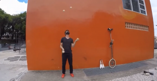 Alexandre Tosin Gabardo - Malabarizando em Curitiba