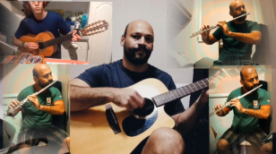 The Beatles na Quarentena -Flauta e Violão